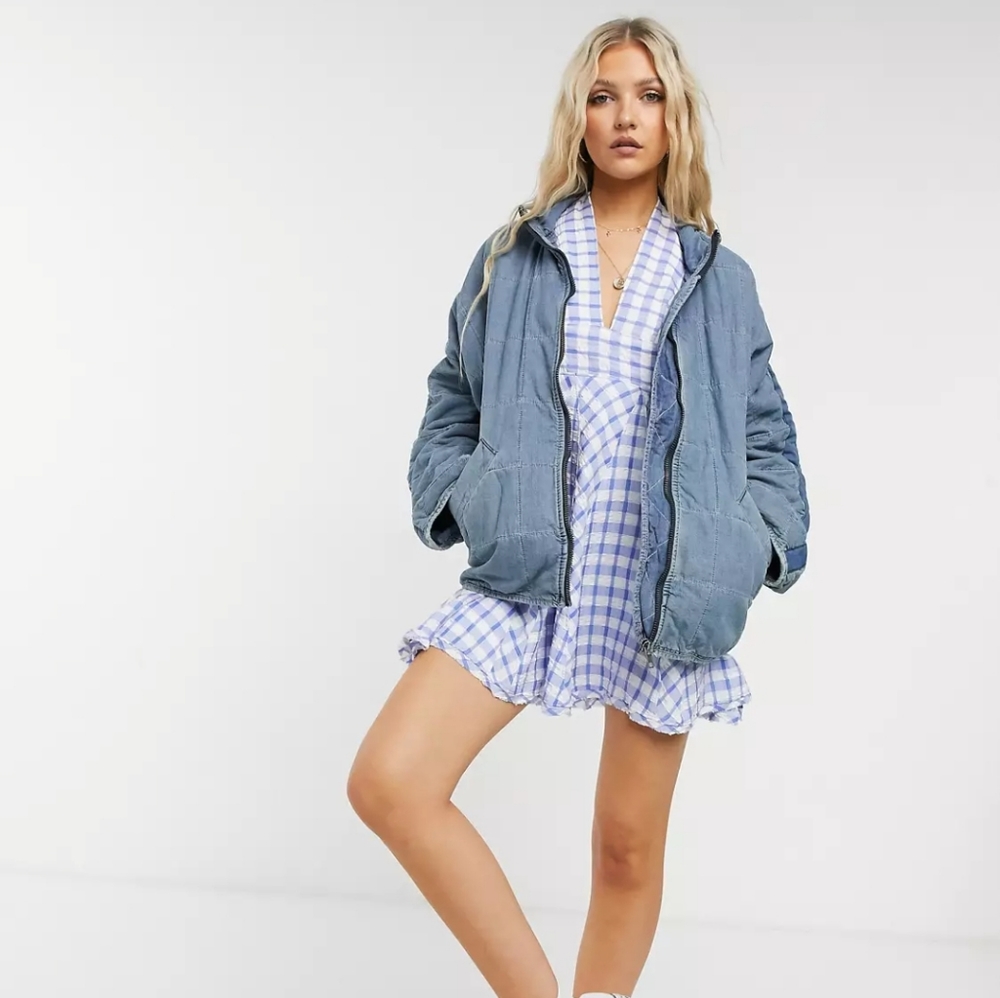 Free People Dolman Quilted Jacket